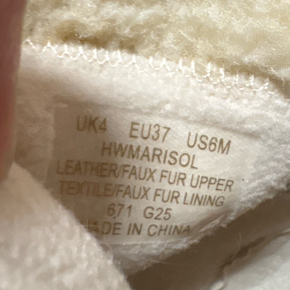 ✨ HUNTER ✨ NWT Women’s Marisol Waterproof Zip Platform Boot Faux Shearling SZ 6 - Picture 10 of 16